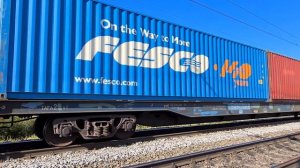 ВЛ80С-1038 с остановкой встретил пассажирский поезд