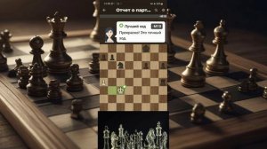 Разбор от Chesscom или Сильный противник