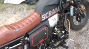 Новый китайский мотоцикл Forte Scrambler 300 Новинка 2024