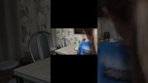 Лепим пельмешки с Настей