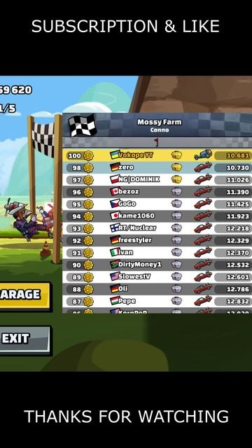 🎧 NEW Community Showcase 🎧 (Mossy Farm) - Hill Climb Racing 2 #shorts #hcr2