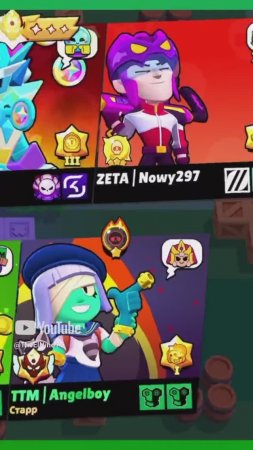 Angelboy vs Nowy 🙀 #brawlstars #shorts