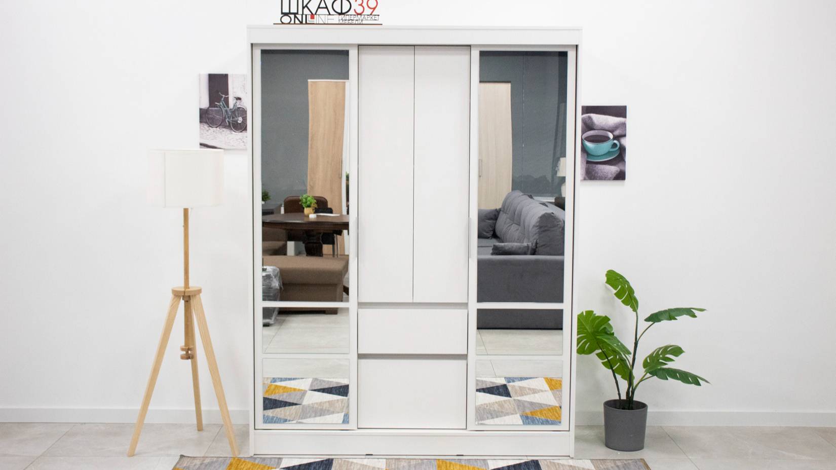 Симпл ШКК-06 Шкаф-купе Белый