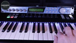 E MU Audity 2000 synthesizer module overview and sound demo