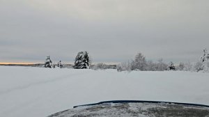 Архангельская область Лешуконский район Зимняя дорога д. Усть-Низемье январь 2025 г.