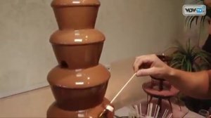 Шоколадный фонтан фондю Chocolate Fondue Fountain 1