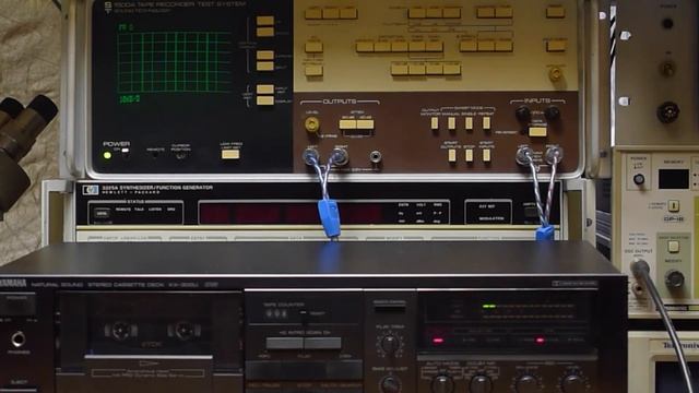 Yamaha KX 300U Wow & Flutter/Frequency Tests