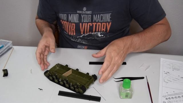 KV2 Soviet Heavy Tank | Scale Model | Tutorial | Part 15 | Zvezda