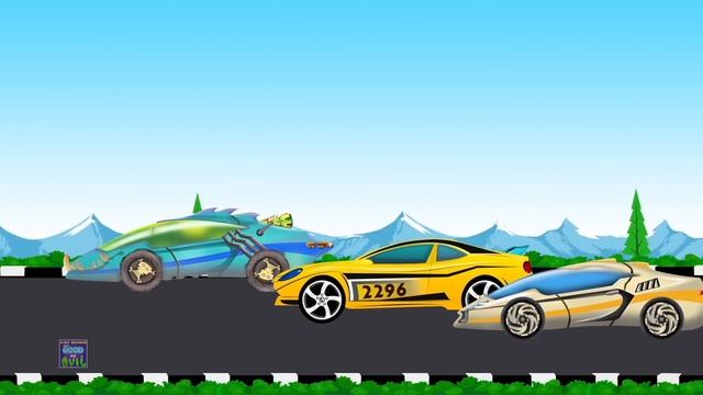 Good Fuel Tank Vs Evil Fuel Tank |Truck Battles | Videos For Children | Kids Nursery Rhymes смотреть онлайн