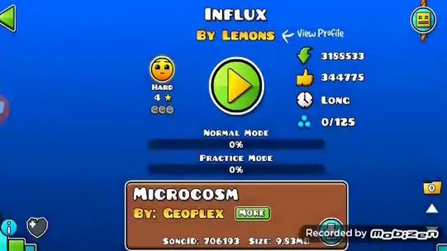 Играю в геометрия Даш ворлд смотреть онлайн