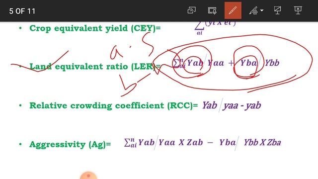 Assessment Tools for Determining Production & Efficiencies in Cropping System & Farming System