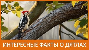 Интересные факты о дятлах