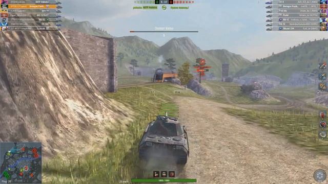 Обзор танка Bretagne Panther (TANKS BLITZ) смотреть онлайн