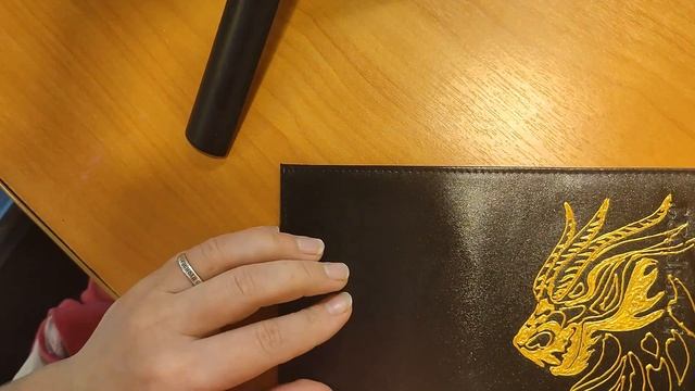 Роспись обложки "Дракон"
