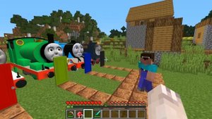 I Found SECRET TUNNELS of THOMAS THE TANK ENGINE and FRIENDS in Minecraft Gameplay - Coffin Meme