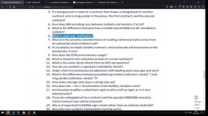 Разбор. Solidity и Ethereum, урок #75 ｜ Собеседование в ! Особо сложные вопросы 2025