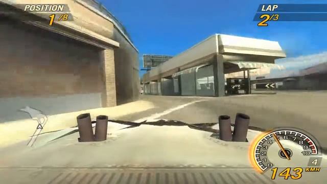 الحلقة الثالثة #3من تختيم flatout2 (اقوي سباق )