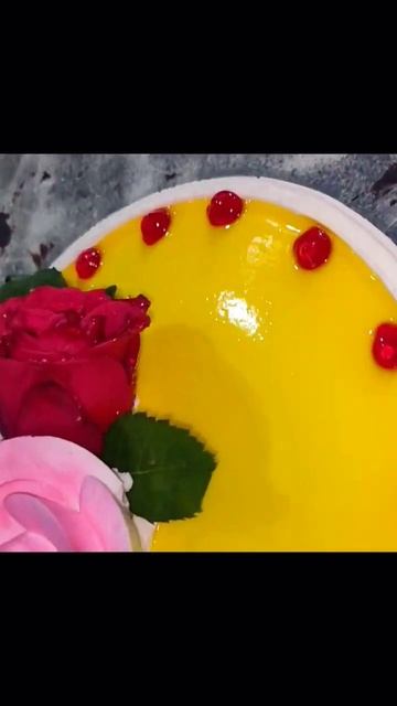 Beautiful 😍 Rose 🌹 Pineapple Cake 🎂 Design #starcakemaster #rosecake #pinapplecake #shorts #viral