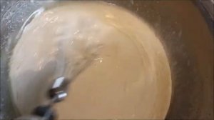 Постные блины с манкой.