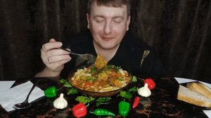 МУКБАНГ ЛАГМАН/ВКУСНЕЙШИЙ ЛАГМАН ОБЖОР