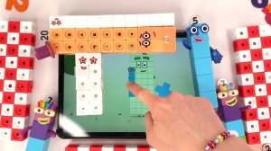 Numberblocks 1 to 1000 Math Link Cubes Fun Toy Counting Spring Colours | Learn to Count Big Numbers