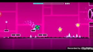 учюсь играть в ГД #geometry dash lite# третье прохождение