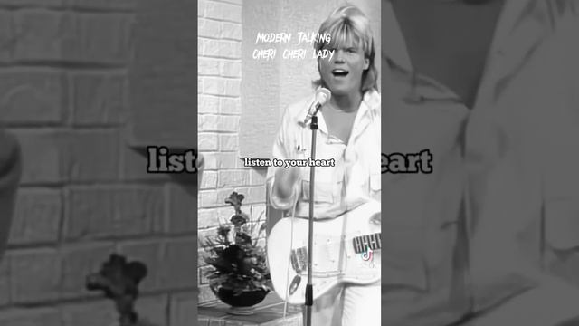 ModernTalking|Cheri Cheri Lady (Lyrics)