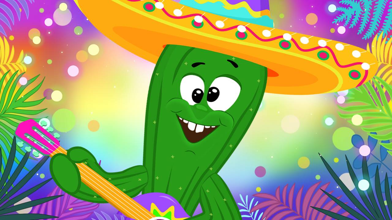 ВЕСЕЛЫЙ КАКТУС 🌵 Самый танцевальный мультфильм ✨ Школа кролика Бобо