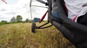 Паралет Skybike. Работа колесных амортизаторов