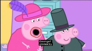 Свинка Пеппа на английском  1   Dressing Up with subtitles
