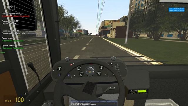 Московский троллейбус с гармошкой АКСМ-333Gmod Trolleybus FS2Trollenza