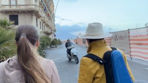 Karolina Protsenko - Filming A Music Video In The Storm