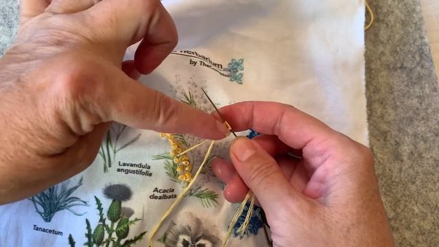 Embroidered Herbarium Kit from Daphne’s Diary - Mimosa/Silver Wattle смотреть онлайн