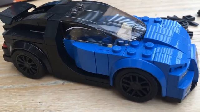 Lego Speed Champion 75878 Bugatti Chiron смотреть онлайн
