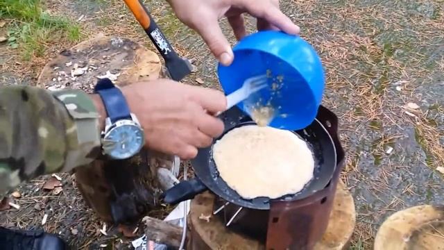 Овсяные блины в турпоходе смотреть онлайн