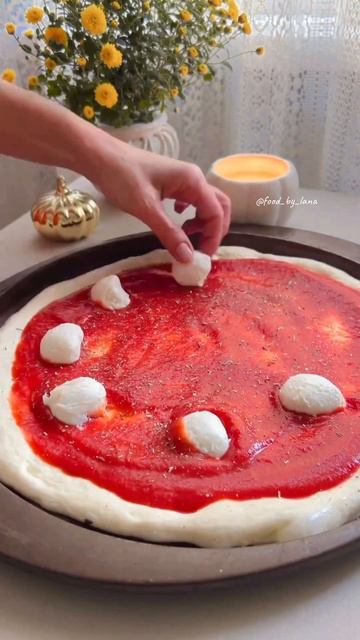 Настоящее тесто на пиццу 🍕🍕🍕