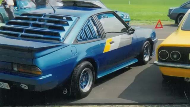 OPEL MANTA TREFFEN ENNETBÜRGEN 1995 (NW SWITZERLAND) WINGEIER MOTORSPORT BILDERARCHIV