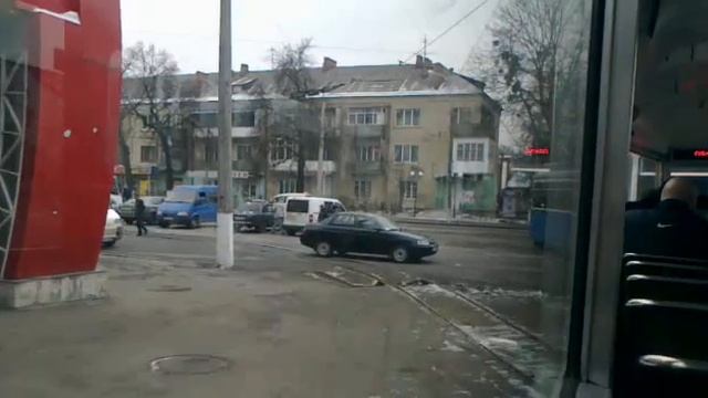 Вінниця. Найдовший трамвай на маршруті №4. Частина 05. МПМ «Зоря»