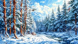 Зимний Лес Максим Кинжал