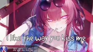 Nightcore - i like the way you kiss me (Rock Version) - (Lyrics)