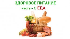 ЕДА И ПИТАНИЕ. В чём разница? часть-1. ЕДА ( 5 мин)