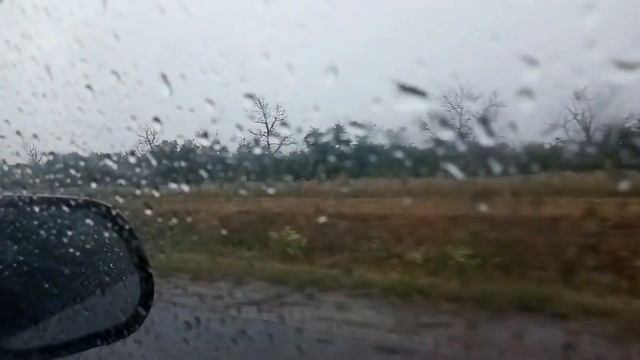 В Крым на машине Дорога Анапа - Феодосия. Попали под ливень. Сезон 2021