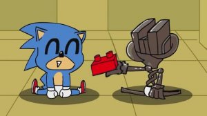 Малышу СОНИКУ так грустно с малышкой ЭМИ! Анимация «Ёж Соник 3»