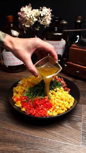 Quinoa black bean salad смотреть онлайн