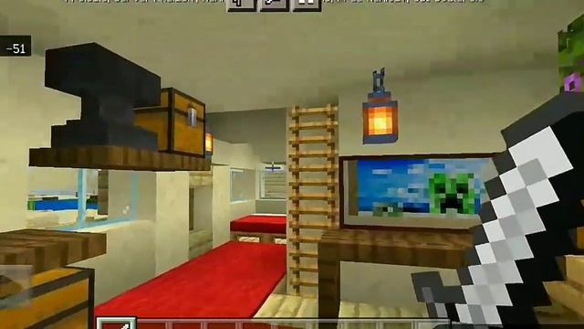 😘мое 1-видео с озвучкой 😆 обзoр-ДОМА в Minecraft (переходи в описание) смотреть онлайн