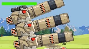 COBRA BOSS TANK | Cartoons about tanks | Arena Tank Cartoon #46