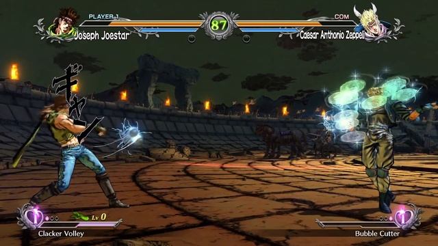 Part 2 Battle Tendency - Joseph VS Caesar Panel : JoJo's Bizarre Adventure All Star Battle R смотреть онлайн