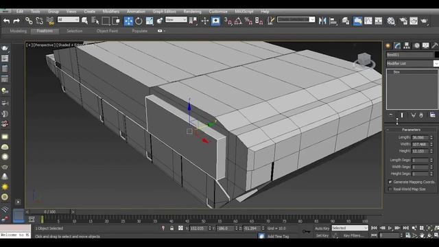 Modeling Tank 3ds max tutorial part - 1 смотреть онлайн