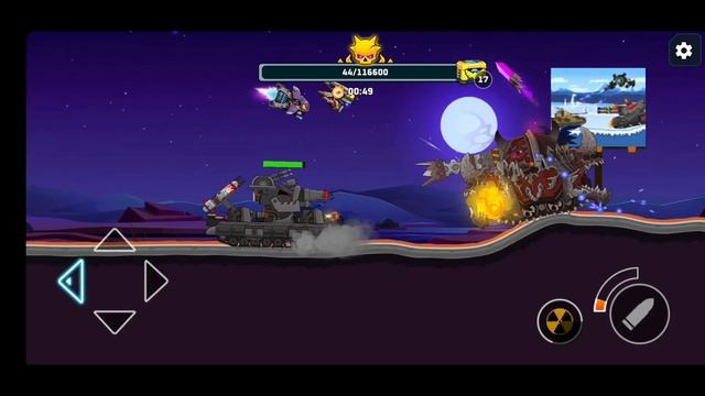 Tank Combat : War Battle BOSS Android Gameplay
