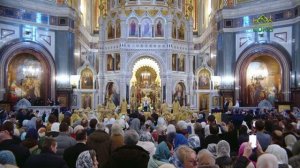 Патриаршая проповедь в Неделю 31-ю по Пятидесятнице после Литургии в Храме Христа Спасителя